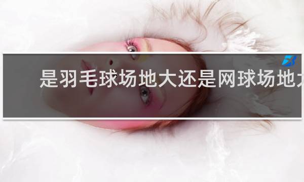 是羽毛球场地大还是网球场地大