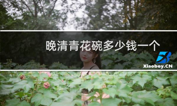 晚清青花碗多少钱一个