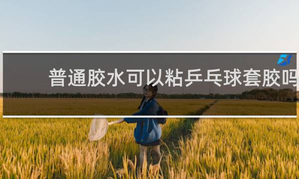 普通胶水可以粘乒乓球套胶吗