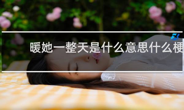 暖她一整天是什么意思什么梗