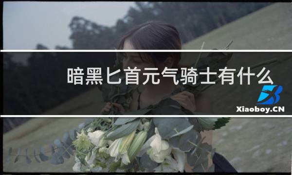 暗黑匕首元气骑士有什么用
