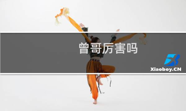 曾哥厉害吗（曾哥是谁）