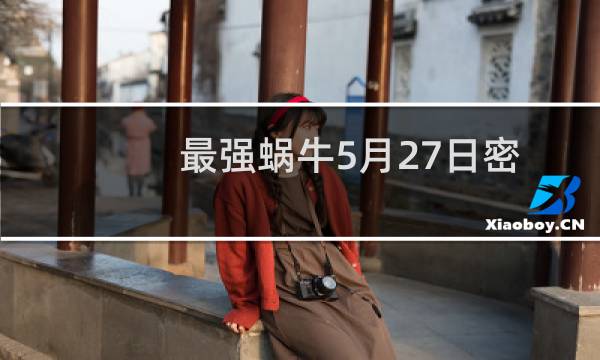 最强蜗牛5月27日密令分享图片