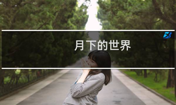 月下的世界(关于月下的世界的简介)图片