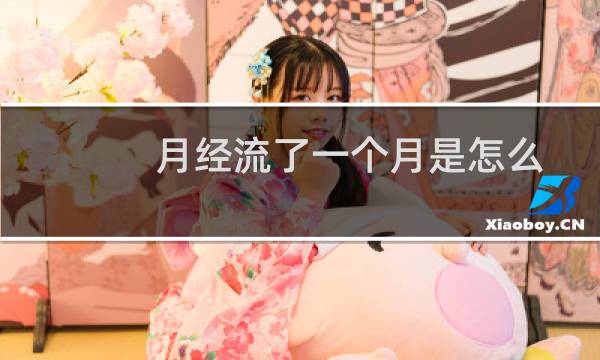 月经流了一个月是怎么回事（更年期月经流了1个月是怎么回事）图片