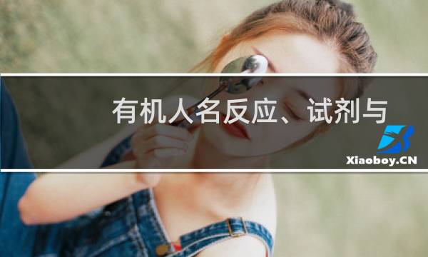 有机人名反应、试剂与规则(关于有机人名反应、试剂与规则的简介)图片