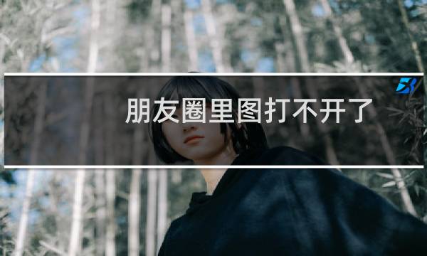 朋友圈里图打不开了,怎么解决?