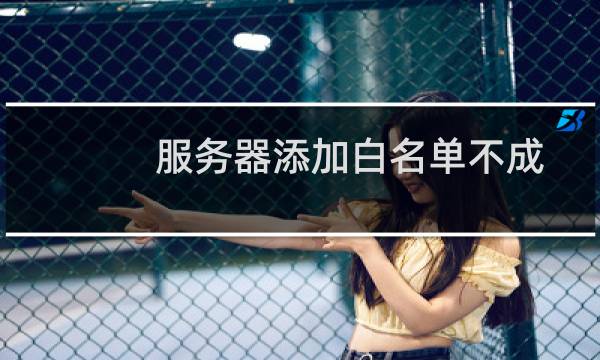 服务器添加白名单不成功 原来虚拟主机 升级到 云主机