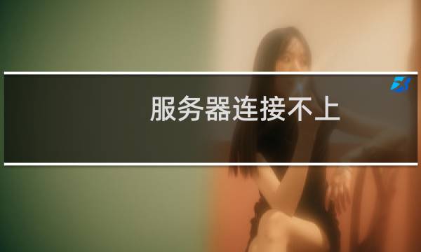 服务器连接不上 网站打不开