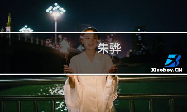 朱骅(关于朱骅的简介)