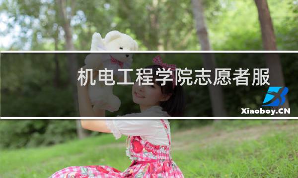机电工程学院志愿者服务团队(关于机电工程学院志愿者服务团队的简介)图片