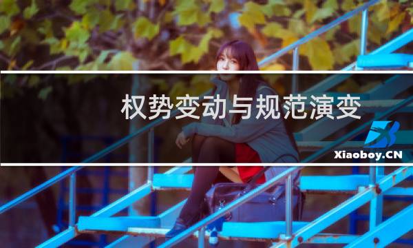 权势变动与规范演变(关于权势变动与规范演变的简介)图片