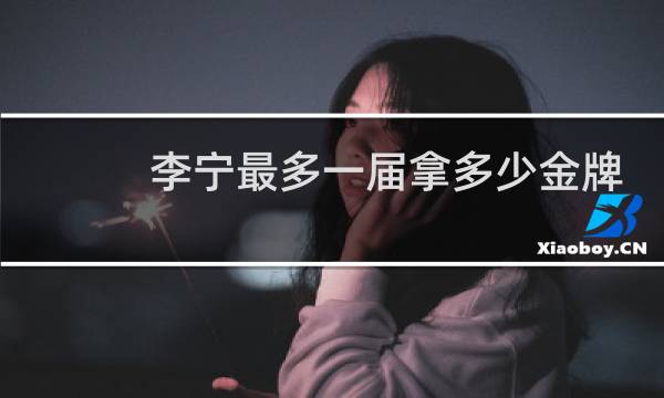 李宁最多一届拿多少金牌