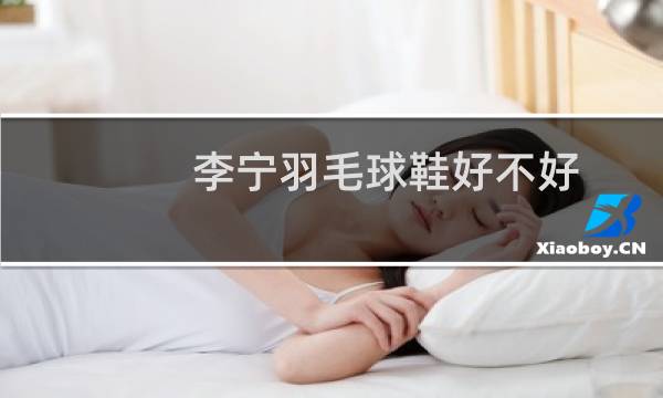李宁羽毛球鞋好不好