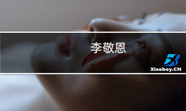 李敬恩(关于李敬恩的简介)