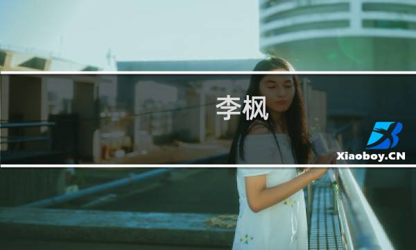 李枫(关于李枫的简介)