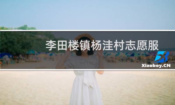 李田楼镇杨洼村志愿服务队(关于李田楼镇杨洼村志愿服务队的简介)图片