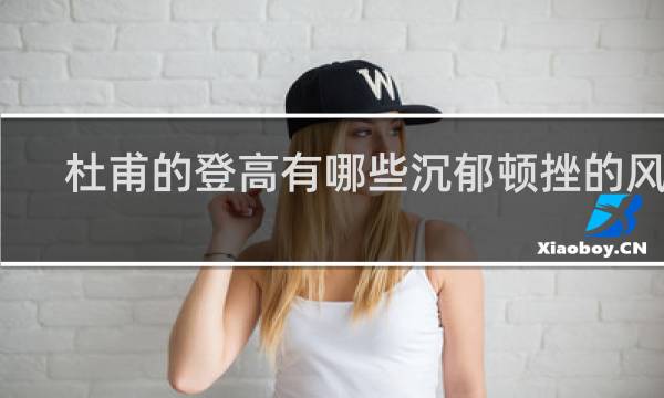 杜甫的登高有哪些沉郁顿挫的风格