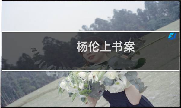 杨伦上书案(关于杨伦上书案的简介)图片