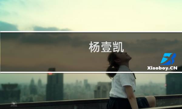 杨壹凯(关于杨壹凯的简介)