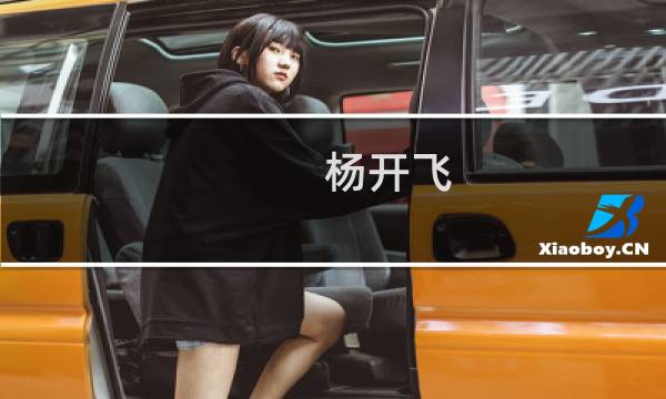 杨开飞(关于杨开飞的简介)图片