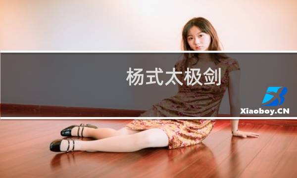 杨式太极剑(关于杨式太极剑的简介)