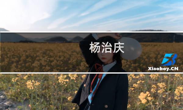 杨治庆(关于杨治庆的简介)