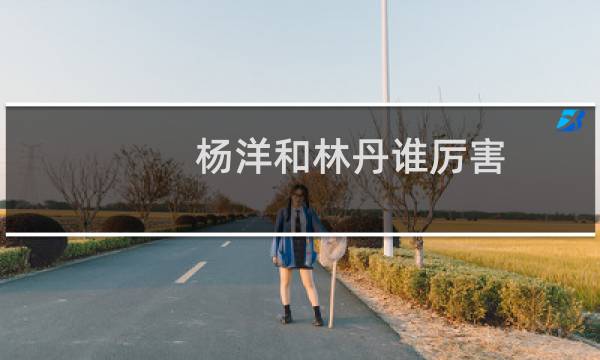 杨洋和林丹谁厉害
