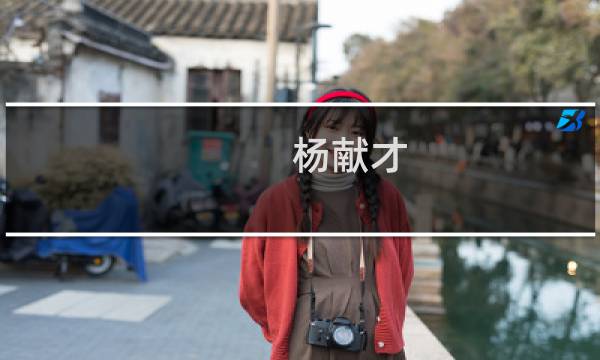 杨献才(关于杨献才的简介)