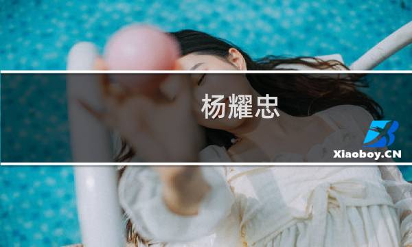 杨耀忠(关于杨耀忠的简介)图片