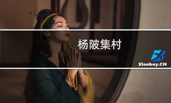 杨陂集村(关于杨陂集村的简介)图片