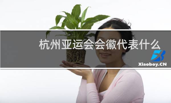 杭州亚运会会徽代表什么