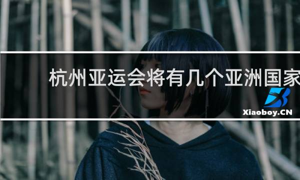 杭州亚运会将有几个亚洲国家