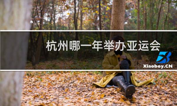 杭州哪一年举办亚运会?
