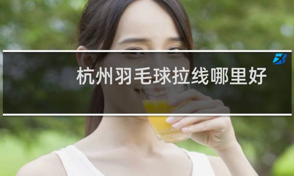 杭州羽毛球拉线哪里好