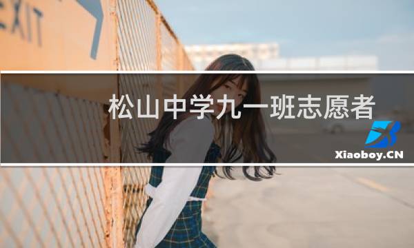 松山中学九一班志愿者服务队(关于松山中学九一班志愿者服务队的简介)图片