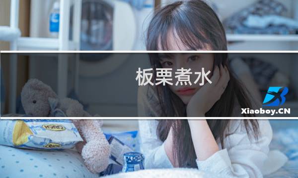 板栗煮水（板栗壳煮水）图片