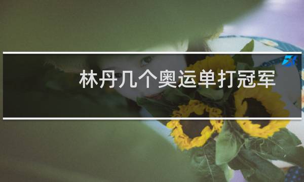 林丹几个奥运单打冠军