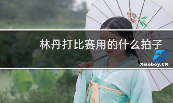 林丹打比赛用的什么拍子