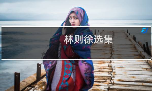林则徐选集(关于林则徐选集的简介)