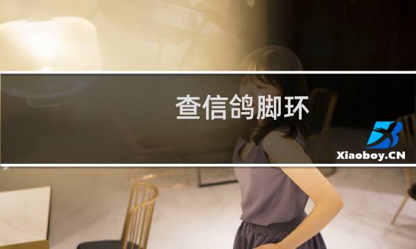 查信鸽脚环