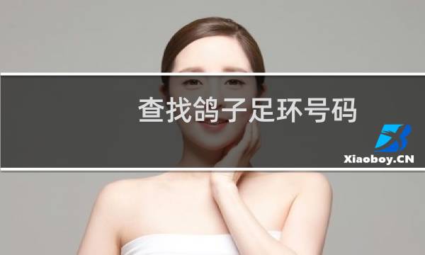 查找鸽子足环号码