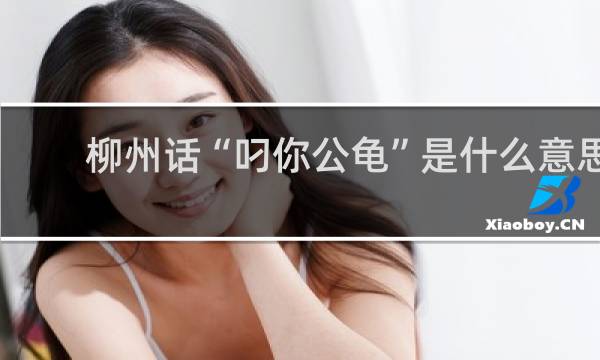 柳州话“叼你公龟”是什么意思
