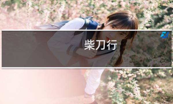 柴刀行(关于柴刀行的简介)