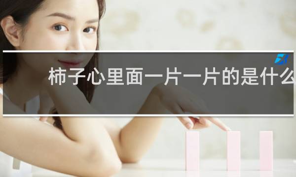 柿子心里面一片一片的是什么