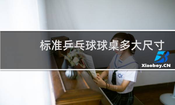 标准乒乓球球桌多大尺寸