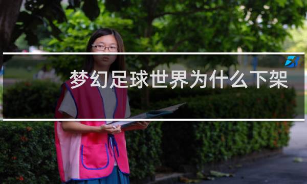 梦幻足球世界为什么下架
