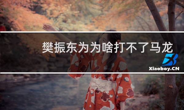 樊振东为为啥打不了马龙