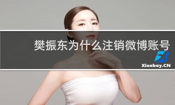 樊振东为什么注销微博账号