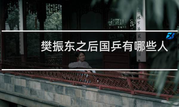 樊振东之后国乒有哪些人